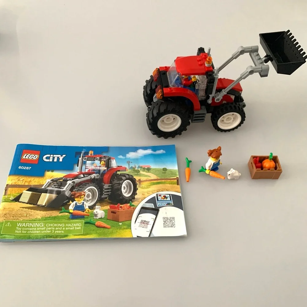 Lego City Tractor 60287 Ages 5+ Building Toy 148 pcs